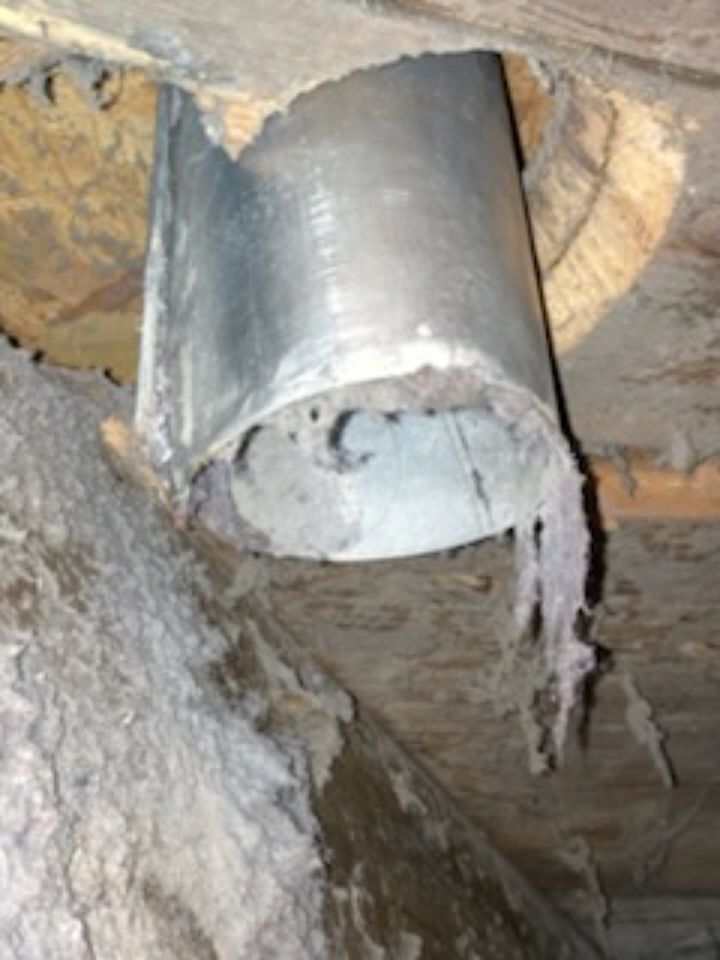 Improper Vent Termination