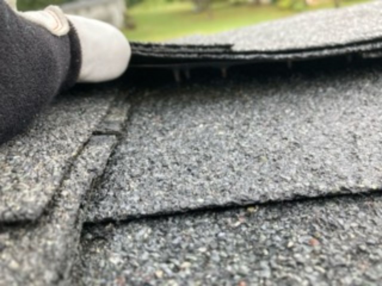 Wind Damage to Ridge Cap