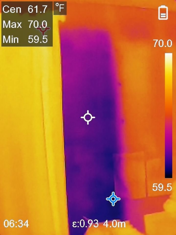 Missing Insulation in Wall Cavity