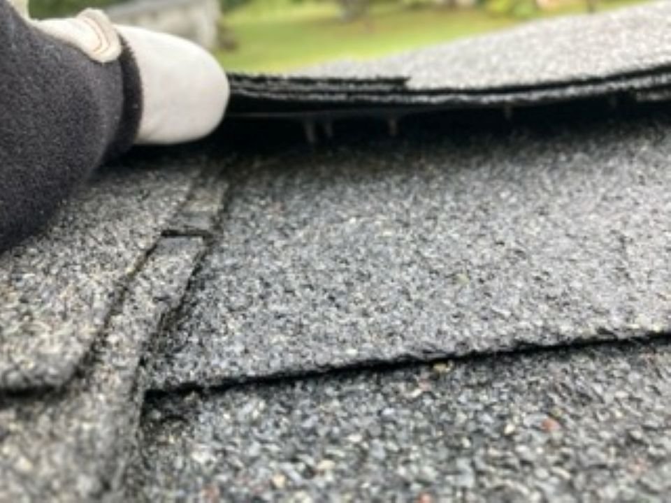 Roof Cap Shingles Loose