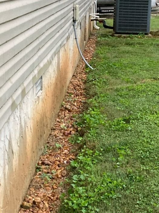 Water Wicking up Foundation